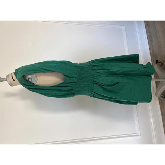 Anthropologie - Sleeveless Dress with Front Zipper and Smocked Waist, Size 2X - Picture 7 of 12